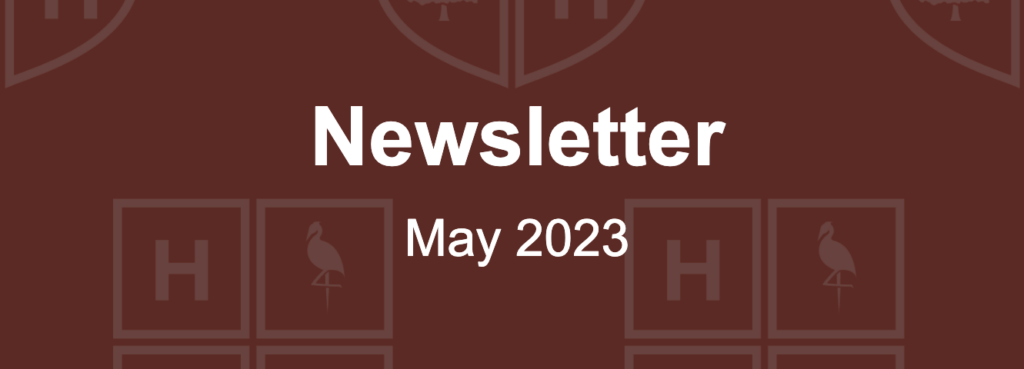 May 2023 Newsletter banner